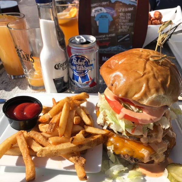 The McNarley Rehab burger!! Love that and the fries are awesome! Love going there for lunch with friends!