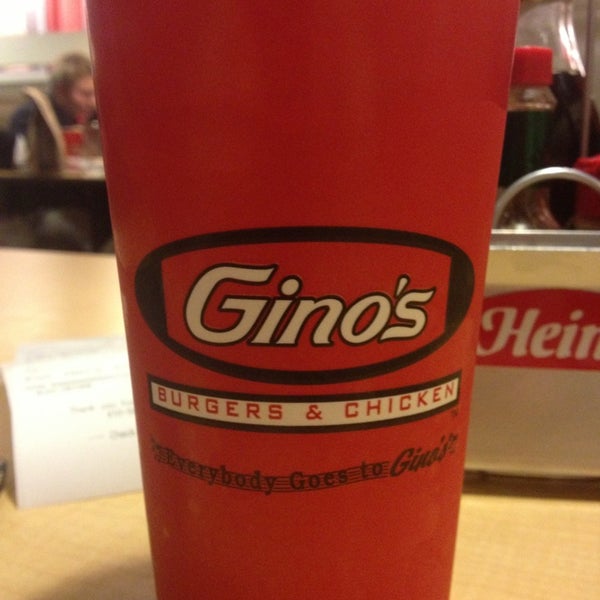 Photo taken at Gino&#39;s Burgers &amp; Chicken by Emily C. on 1/15/2013