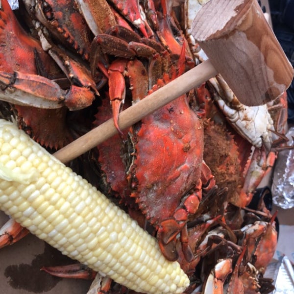 Photo taken at Fisherman&#39;s Crab Deck by Jane L. on 5/28/2018