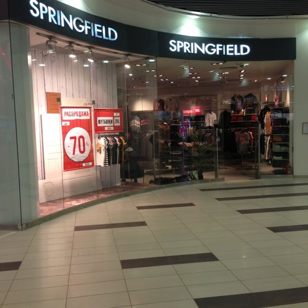 Springfield Одежда Спб Магазины Адреса