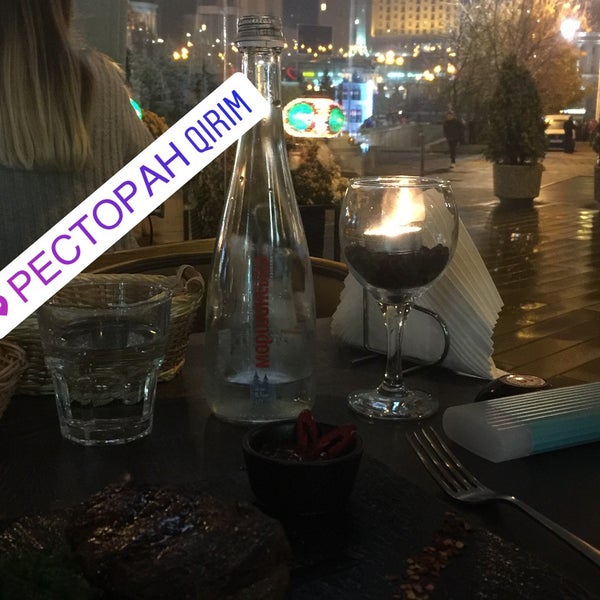 Das Foto wurde bei Ресторан QIRIM / Крим / Крым von Serhat Ç. am 10/30/2018 aufgenommen