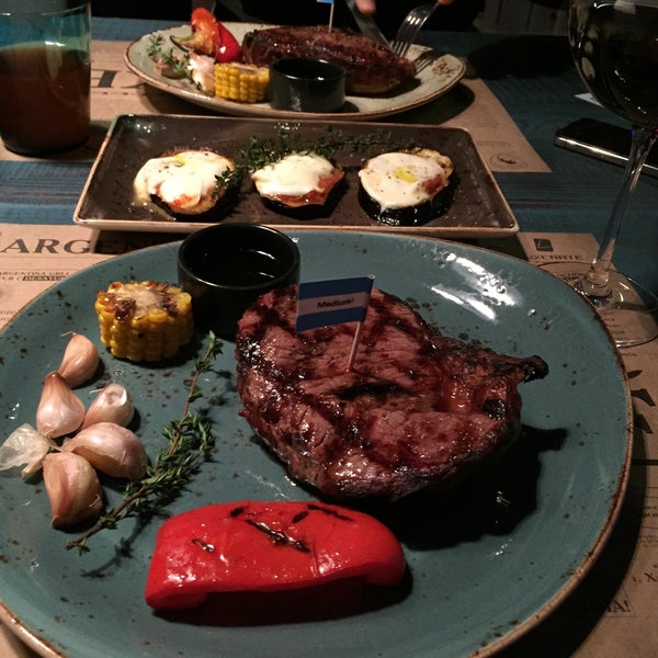 Photo taken at Argentina Grill by Lucy on 2/15/2015