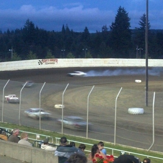 Grays Harbor Raceway Race Track in Elma