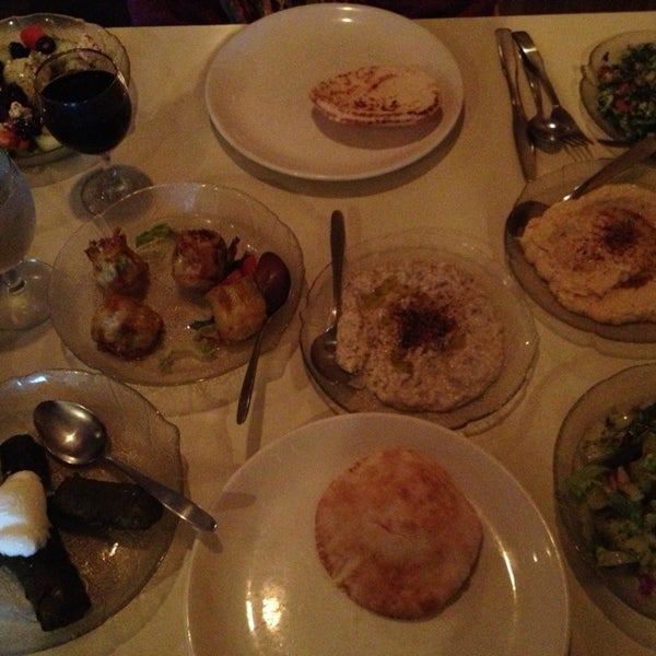 Photo taken at Nicola&#39;s Lebanese Restaurant by Michael S. on 2/24/2013