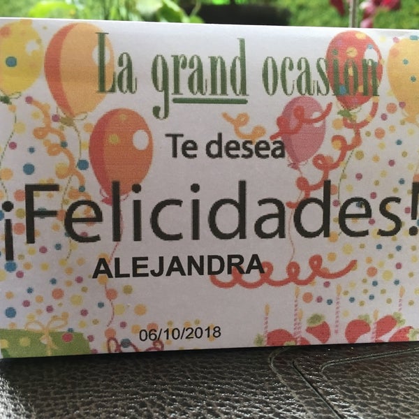 10/6/2018にAlejandra R.がLa Grand Ocasiónで撮った写真