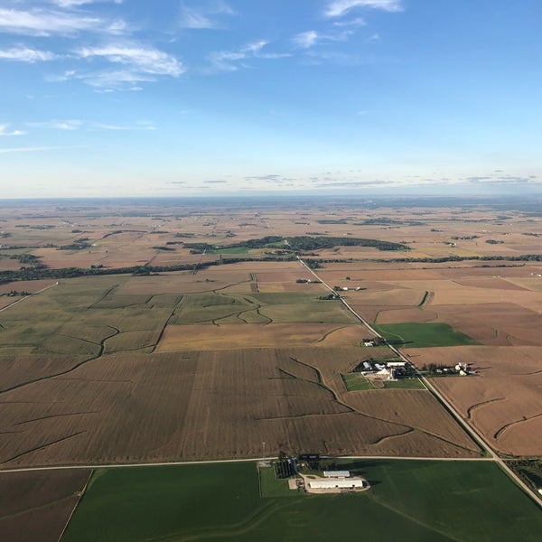 Photo taken at The Eastern Iowa Airport (CID) by Jason B. on 10/6/2019