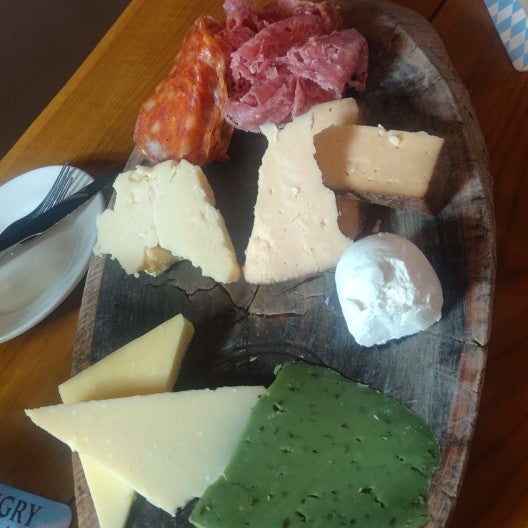 Came in with zero expectations and really enjoyed everything! Cheese platter was very generous