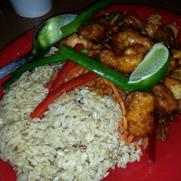 Photo taken at Pei Wei by Chas L. on 4/24/2013