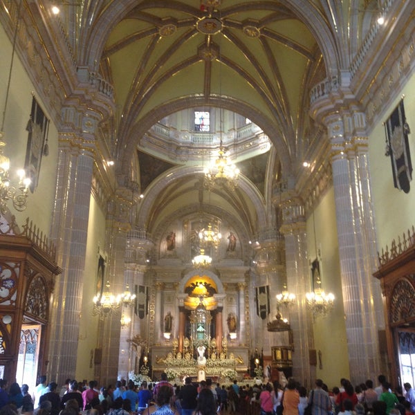 Photo taken at Basílica de la Virgen de San Juan de los Lagos by Vero G. on 5/5/2013