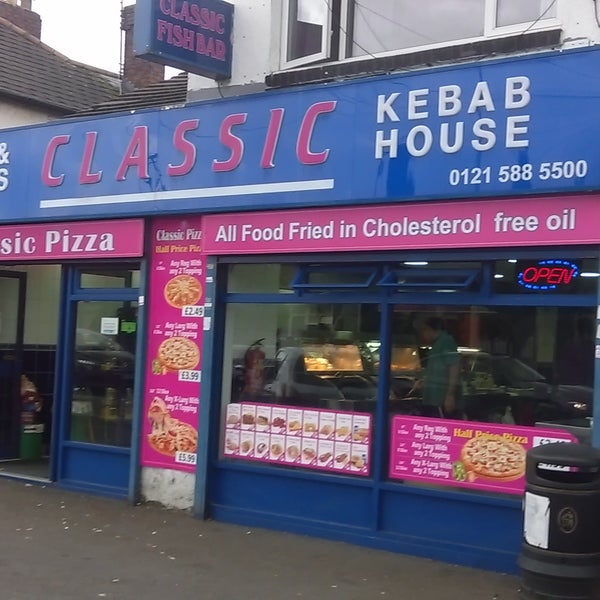 Classic cheap fish bar