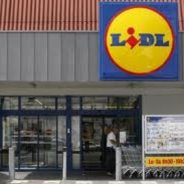 Photo taken at Lidl by Lina S. on 6/12/2013