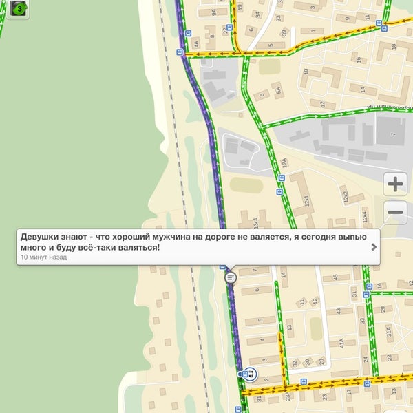 Карта пробок носовихинское шоссе