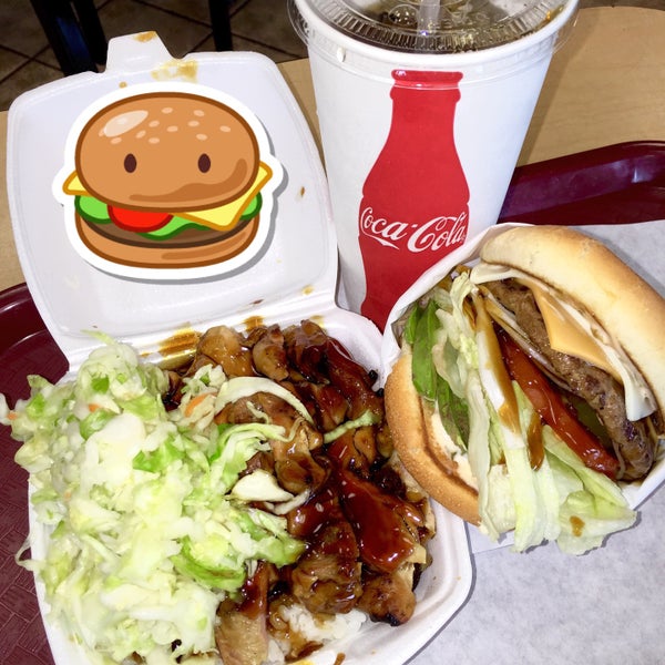 Photo taken at B-Man&#39;s Teriyaki &amp; Burgers by Philip on 6/9/2015