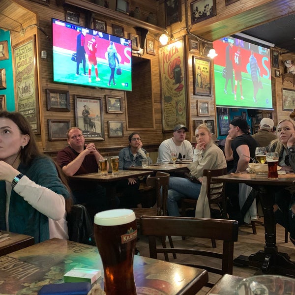 Excellent choice for watching football. Good beer, average food, prices are higher than average. But staff is very friendly and fast.