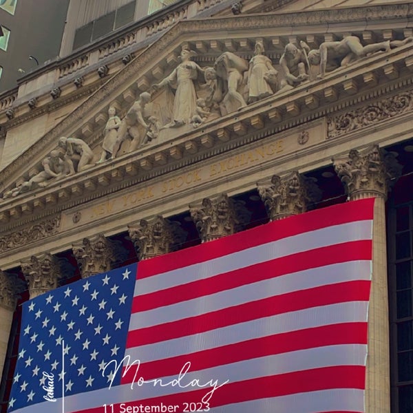 Photo taken at New York Stock Exchange by FahaD on 9/11/2023