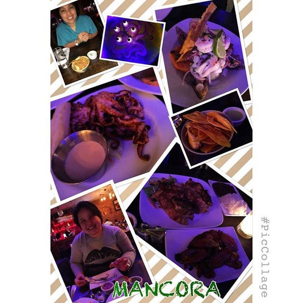 3/31/2016にEXCUIZINEがMancora Peruvian Restaurant &amp; Barで撮った写真