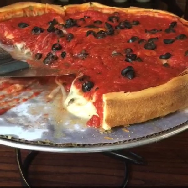 Photo taken at Patxi&#39;s Pizza by Rosa H. on 5/2/2015