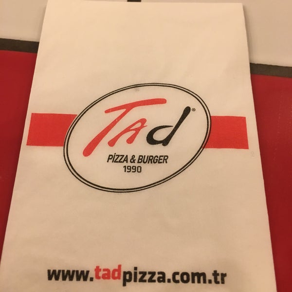 Photo taken at Tad Pizza &amp; Burger by Ahmet T. on 1/4/2018