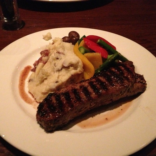 Photo taken at The Keg Steakhouse + Bar - Leslie Street by Kevin P. on 1/13/2013