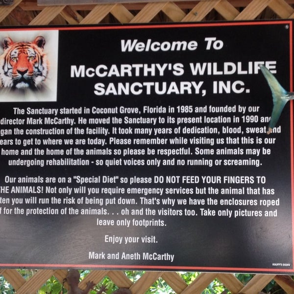Photo taken at McCarthy&#39;s Wildlife Sanctuary by Kevin Z. on 11/20/2013