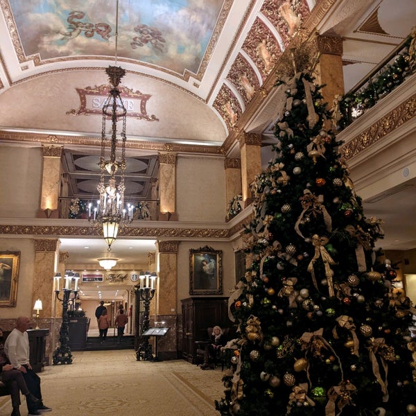 Photo taken at The Pfister Hotel by Kelsi on 12/18/2021