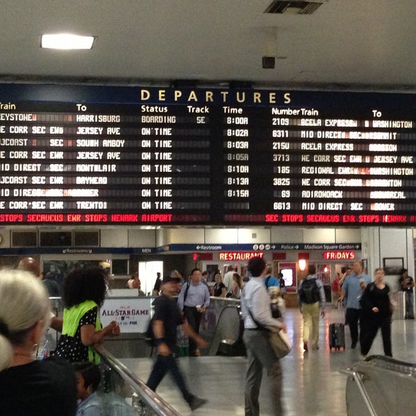Foto tirada no(a) New York Penn Station por Sahil J. em 7/11/2013