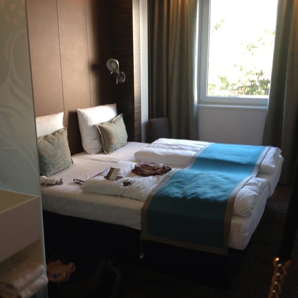 Photo taken at Motel One Berlin-Mitte by Arina E. on 7/18/2013
