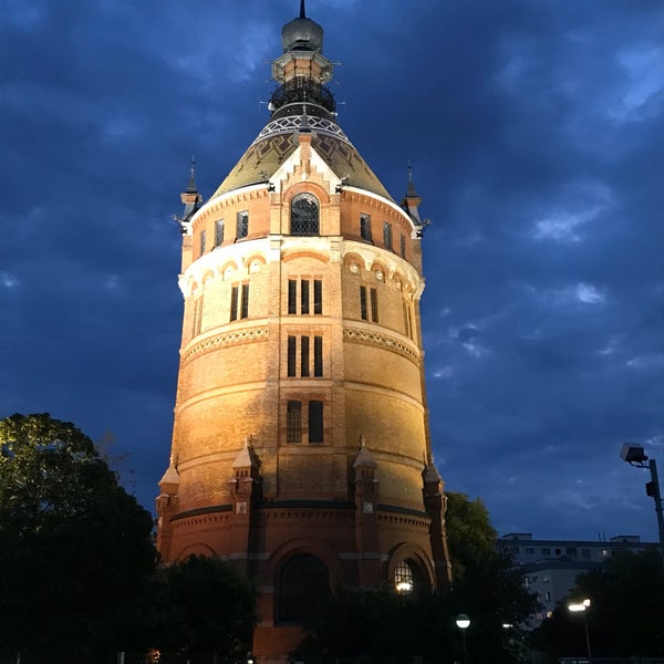 Photo taken at Wasserturm Favoriten by Godwin S. on 7/24/2018