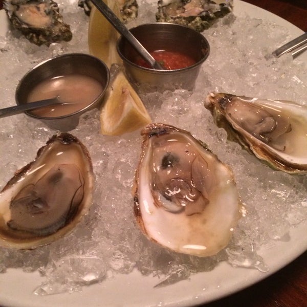 Photo taken at Bow &amp; Stern Oyster Bar by Geoff F. on 9/19/2014