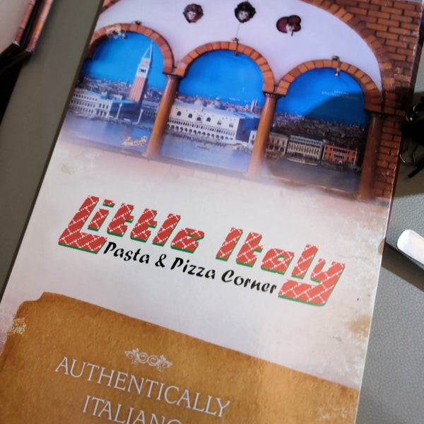Das Foto wurde bei Little Italy (Pasta &amp; Pizza Corner) von Chin J. am 10/2/2019 aufgenommen