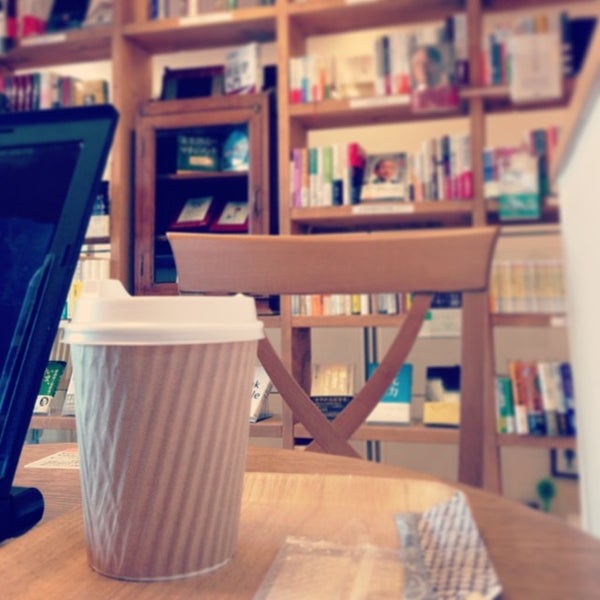Photo taken at happy science ginza BOOK CAFE by BURNRING on 12/5/2013