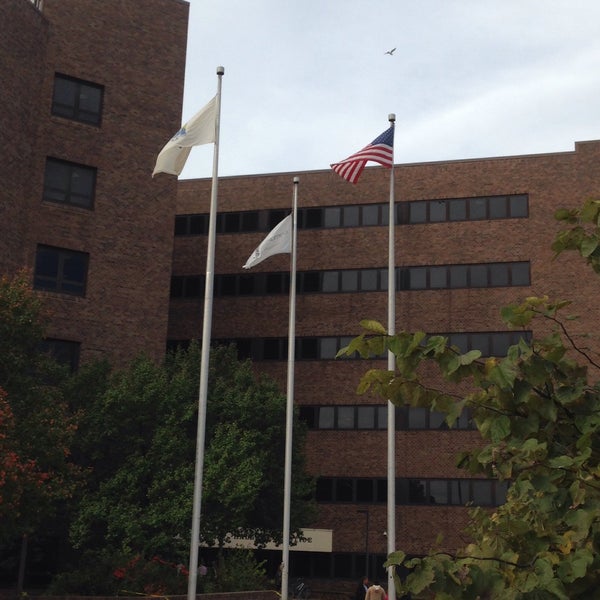 Camden County Hall Of Justice Courthouse in Downtown Camden