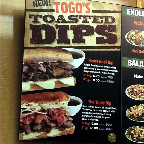 TOGO'S Sandwiches Sandwich Spot in East Los Gatos