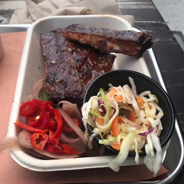 Photo taken at Mighty Quinn&#39;s BBQ by Patrick M. on 8/23/2020