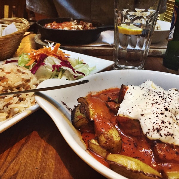Unpretentious Turkish restaurant: great service, huge portions and affordable prices.