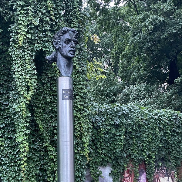 Photo taken at Frank Zappa monument by Alessandra V. on 8/6/2021