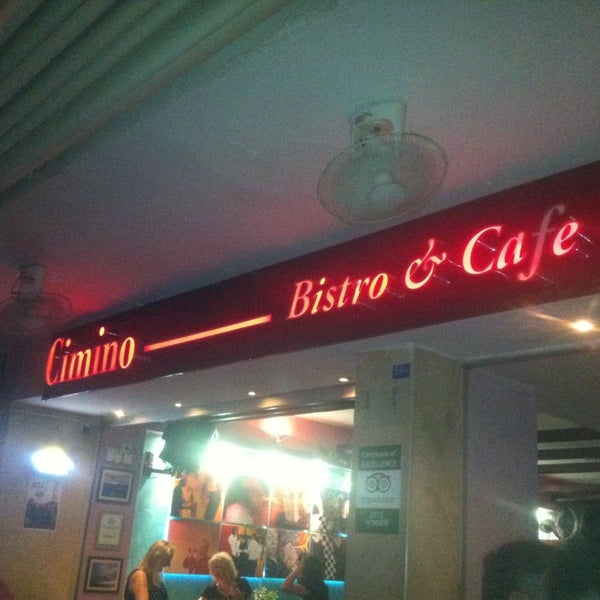 Photo taken at Cimino Bistro &amp; Café by Yüxel A. on 7/20/2013