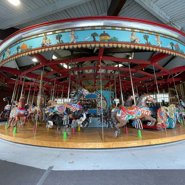 Photo taken at Central Park Carousel by Lokah M. on 4/25/2024