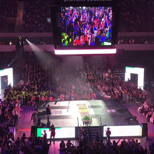 Das Foto wurde bei EMU Convocation Center von Lokah M. am 7/15/2019 aufgenommen