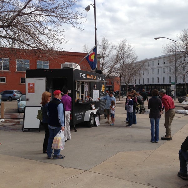 The Waffle Lab Food Truck in Downtown Fort Collins