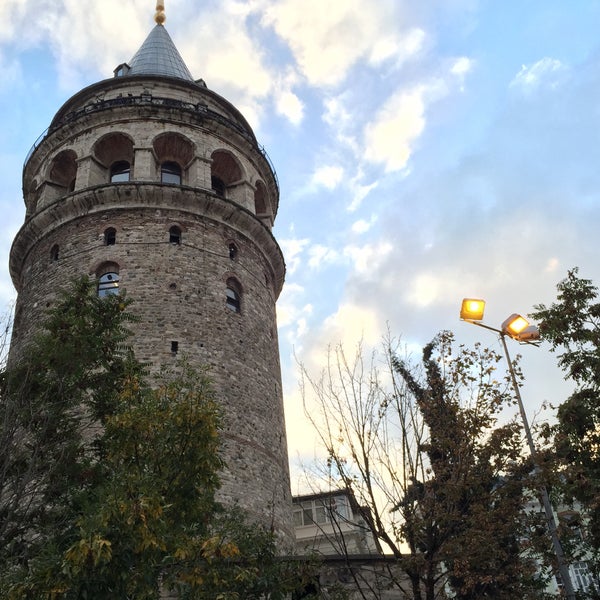Photo taken at Galata Tower by Kürşat M. on 10/15/2015