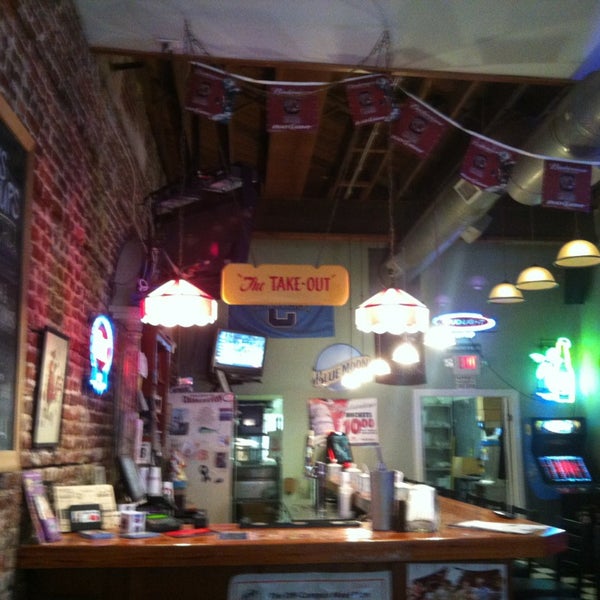 Photo taken at Groucho&#39;s Deli of Charleston by James C. on 1/8/2013