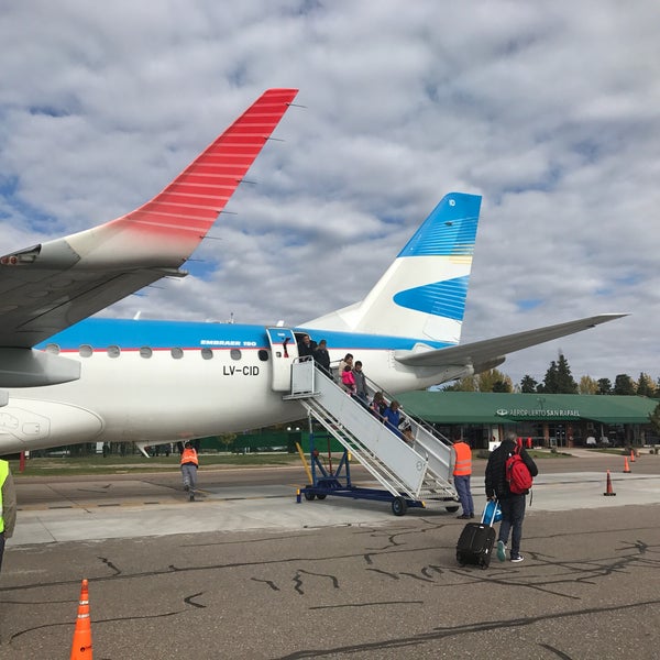 Aeropuerto de San Rafael Suboficial Ayudante Santiago Germano (AFA