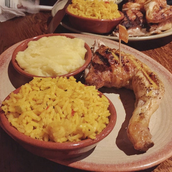 Photo taken at Nando&#39;s by Michael Gino S. on 10/24/2015