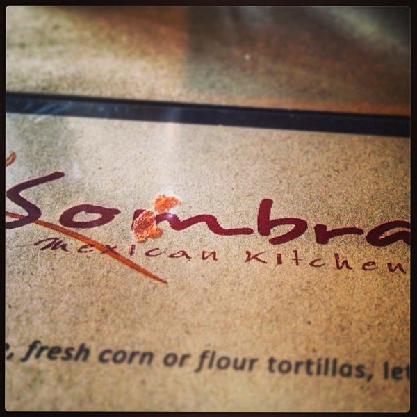 Foto scattata a Sombra Mexican Kitchen da StrangeBrewCoffeehouse C. il 6/16/2013