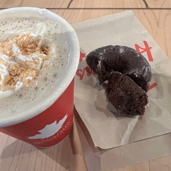 Tim Hortons Coffee Shop in Vancouver