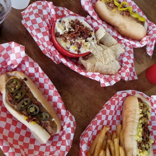 Photo taken at Simon&#39;s Hot Dogs by Denise &amp; Michael on 1/6/2019