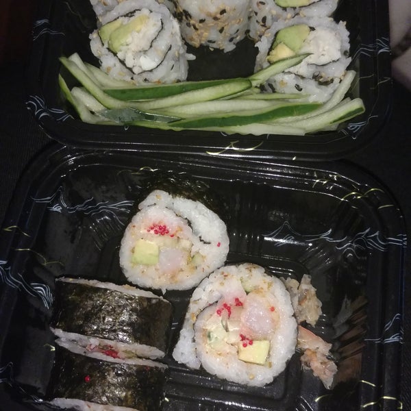 These little no flavor ,bland California and forgot other name we're 16.00 ($8 bucks each). Kroger's sushi is way better but wanted to try sushi at a sushi restaurant. Hated it