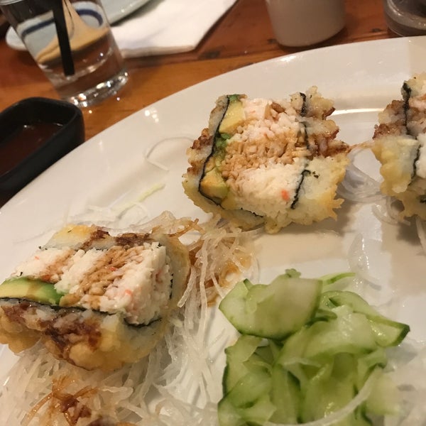 Photo taken at KumaDori Sushi by Lily B. on 4/14/2018