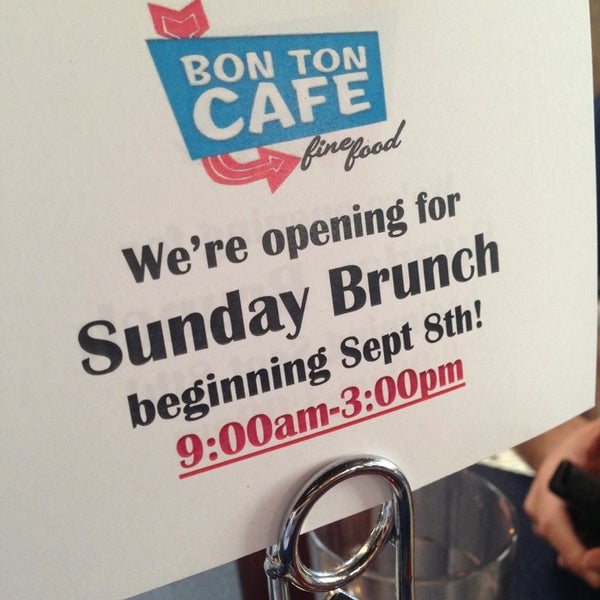 Photo taken at Bon Ton Café by Gil M. on 9/3/2013